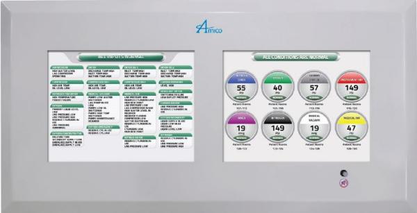 Amico LCD Area/Master Alarm Panel