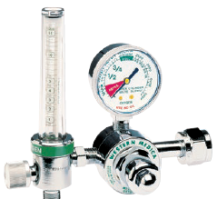 Single Stage Regulators with Flowmeter